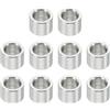 PATIKIL M4 Distanziali in Acciaio Inossidabile, 10pz Distanziatore Metallico Acciaio Inossidabile 4,1mm ID x 6mm OD X4mm L Vite Rotondo per 5/32 M4 Bulloni a Vite
