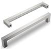 Amerdeco 10 pezzi Maniglie per Mobili da Cucina Nickel rotto Maniglie cucina Distanza fori 192 mm armadietti in acciaio inossidabile per mobili da cucina Decorazioni per la casa