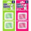 NTI 4 x stick on Bin deodorante profumato fresco pattumiera Swing Pedal Air Fragrance Berry Blast | Citronella & Citronella | UK FREE P & P