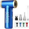 Kica JetFan 2S - Soffiatore elettrico in metallo, 117000 giri/min, Mini Air Duster con regolazione continua e pulsante turbo, spray ad aria compressa portatile per PC, auto, ufficio, divano, blu