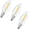 oniroview Kit 3 Lampadine Led Iba E14 5W Dimmerabile per Kartell Bourgie Luce Naturale 4000K 510 lumen
