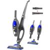 Akitas U10A 2in1 Potente Aspirapolvere Senza Fili Scopa Elettrica Verticale a Batteria Leggero 22,2v 150W con Batteria al Litio Ricaricabile per Pavimenti, Tappeti e Peli degli Animali Domestici