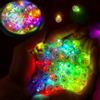 Friedwohl 70 luci a LED per palloncini, mini luci a LED colorate, mini sfere luminose a LED, luce lampeggiante, per lanterna di carta, festa di compleanno, matrimonio, Halloween, decorazione natalizia