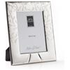 ARTÉ 10x15 Cornice per foto, Made in Italy, ALBERO della VITA, elegante placcata in argento, Silver Plated antiossidante, Bellissima cornice in Silver Plated con retro in legno mogano E122/10x15