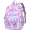 VX VONXURY Zaino per bambini carino zaino leggero e resistente all'acqua per bambini in età prescolare e asilo per ragazzi e ragazze con fibbia sul petto, Farfalla rosa, medio, Preppy