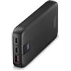 Hama Power Pack PD 10 10000 mAh, Uscite: 2x USB-C, USB-A, Ricarica rapida, anth.