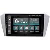 Jf Sound car audio system Autoradio Custom Fit per Volkswagen Passat B8 2015 grigia Android GPS Bluetooth WiFi Dab USB Full HD Touchscreen Display 10