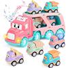 Weinsamkeit Camion con luce e musica 5 in 1 per interni ed esterni giocattolo per bambino Natale e compleanno da 3 a 5 anni