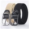 NONE Cintura da uomo Cintura elastica intrecciata casual Cintura da donna per sport all'aria aperta Non è necessaria per punzonare Cintura da lavoro per arrampicata per uomo Donna Moda