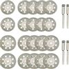 NONE Disco da taglio HSS da 22 mm, lama circolare per metallo, utensili abrasivi per utensili rotanti Dremel, lama da taglio