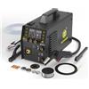 HZXVOGEN MIG250 Alluminio 5 in 1 Saldatrice MMA ARC/Gas MIG/Gasless MIG/LIFT TIG Saldatura a punti Saldatore domestico portatile Strumento