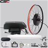 NONE Kit di conversione bici elettrica CSC 48V 1000W Motore con mozzo brushless 1500W Kit di conversione ebike 48V 18AH 25AH batteria hailong
