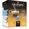 LOLLOCAFFE 100 CAPSULE LOLLO COMPATIBILI BIALETTI DECAFFEINATO
