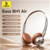 BASEUS Cuffie Wireless Baseus BH1 Air Bluetooth 6.0 con Cancellazione del Rumore ENC, Leggere 90g, Over-Ear, 80 Ore di Autonomia
