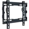 Eden pulse Supporto da parete per monitor o TV da 23 a 43 pollici, colore nero, installazione facile e resistente, ideale per ottimizzare lo spazio.