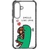 Samsung Variety Case Joguman Woody Cover trasparente per Samsung Galaxy S25, Green