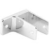 Sentry Supply Sentry PC 656 - 6395-t T One Ear staffa da parete, per 1 - 1/4 in. Pannelli, lega di zinco (cast Zamak), finitura cromata, t-27 Torx, elementi di fissaggio, quantità: 1