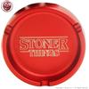 Black Dragon RED METAL ASHTRAY EDITION 420 STONER THINGS : POSACENERE ROSSO ALLUMINIO ANODIZZATO TRIBUTO A STRANGER THINGS