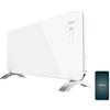 Cecotec Radiatore Elettrico Basso Consumo Ready Warm 6750 Crystal Connection. Wifi, 2000 W, Termostato Regolabile, 2 Modalità, Timer, Supporto a piede, Protezione surriscaldamento