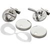 Ideal Standard - Multi Suites, Set di cerniere per sedile copriwater serie Contour 21, EW02867, Neutro