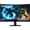 Samsung Monitor led 37'' Samsung Odyssey S37FG756EU Curvo 4K Uhd 3840x2160p 1ms classe F Nero [LS37FG756EUXEN]