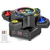 WZYBUTA 150W Teste Mobili Luci Palcoscenico, Faretto LED RGBW Spot Beam con