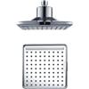 SINED LED-4 Soffione Doccia Pioggia Sensore LED Grigio ABS