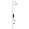 SINED Luna Alu D Bianca LCD Doccia Alluminio iSwitch H223