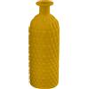 L'Arcolaio Matt Bottiglia Nido D'Ape 8,6 x 8,6 x 24,7 Cm Bomboniera / Centrotavola Giallo