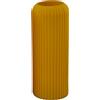 L'Arcolaio Matt Vaso Cilindro 10 x 10 x 25 Cm Bomboniera / Centrotavola Giallo