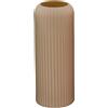 L'Arcolaio Matt Vaso Cilidro 10 x 10 x 25 Cm Bomboniera / Centrotavola Tortora
