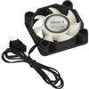 Gelid Solutions Silent 4. Ventola da 40x40x10mm. RPM 4200. Voltaggio 12V. 18.9 dBA. Nero