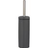 WENKO 24777100 Alassio - Scopino per WC, 9,3 x 39,2 x 9,3 cm, colore: Grigi xr21