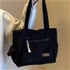 ✨ Borsa Tote Velluto a Coste - Shopper Donna Retrò Tracolla 👜📚