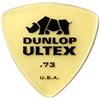 Jim Dunlop Dunlop Plettri Ultex, Triangolo, 0.73 mm, Pacco da 6 Pezzi