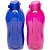Tupperware Aquasafe - Set di 2 bottiglie in plastica, 2 litri ciascuna