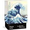 Museums & Galleries Katsushika Hokusai - Carte da gioco artistiche, motivo onda giapponese, mazzo classico di 52 carte con jolly - La grande onda