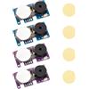 BTFO 4pz Grillo Che Fa Rumore, Divertenti Gadget per Scherzi Che Fanno Rumore con 16 Suoni Piccolo Dispositivo per Scherzi Acustici per Casa Feste (Viola e Blu)