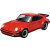 Generisch Welly Modello Auto Compatibile con Porsche 911 Turbo 3.0 Rosso 1974 1:24 1/24 Metallo Automobili Il Cast Nuovo in Cartone 24043