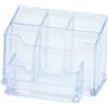 Donau Organizer Donau Classic VII in PS con 4 scomparti - 15,5x10,5x10,1 cm trasparente - 7476001-99