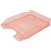 office products Vaschetta portacorrispondenza da scrivania Office Products in PP A4 - trasparente rosso - 18016011-04