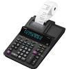 Casio Calcolatrice scrivente Casio display 12 cifre - alimentatore incluso - nero DR-200R-BK-E-EC