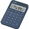 Casio Calcolatrice da tavolo Casio solare o a batteria - display 12 cifre - blu MS-20YC-NY-W-EP
