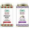 SNAKE BRAND Prickly - Polvere per il corpo rinfrescante, 140 g, confezione da 2 pezzi, lavanda classica e rilassante (1 di ciascuno)