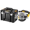 DEWALT Sega circolare 165mm a batteria XR, in valigetta TSTAK senza batteria e caricabatterie, 18V, DCS391NT-XJ