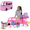 Barbie Camper dei Sogni veicolo con oltre 60 accessori e pasta modellabile effetto