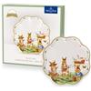 Villeroy & Boch - Annual Easter Edition piatto edizione annuale 2026 colorato, piatto pasquale in porcellana Premium con accenti dorati, piatto piano, da collezione in edizione limitata