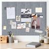 EYERIYO Bacheca Grande Autoadesiva 90x60 cm | Bacheca Autoadesiva in Sughero, Bacheca Decorativa in Feltro, Fototela Pieghevole, Memoboard Vision Board