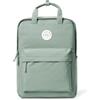 HYC00 Zaino Scuola Media Ragazza Zaini da Scuola Superiore Zaino Università Donna Scuola Adolescente Superiore Zaini Casual Backpack Zainetto Impermeabile Zaino Porta PC 15.6 Pollici,Verde Chiaro L