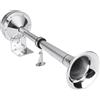 NEWFUN Tromba Camion 12v, Trombe Camion,Clacson Monotubo in Acciaio Inox, Clacson Elettrico Per Imbarcazioni, Per Tutte le Autovetture a 12 V, Camion, Barche, Navi, Barche a Vela, Ecc.